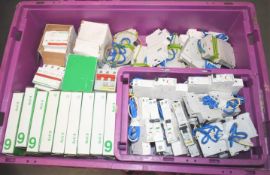 1 x Tub of Circuit Breakers - Ref: C683 - CL816 - Location: Birmingham, B45Collection