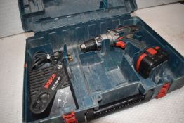 1 x Bosch GSB 14.4 VE-2 - Heavy Duty Cordless Combi Drill - Ref: C187 - CL816 - Location: Birmingham
