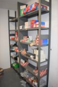 2 x Grey Metal Storage Shelving Units - Contents NOT Included - Ref: TBC - CL816 - Location: Birming