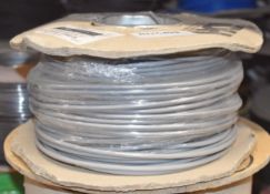 1 x Reel of 4.0 Sq mm Fumeguard Low Smoke Zero Halogen Grey Wire - Ref: C499 - CL816 - Location: Bir