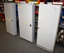 3 x Square D LoadCentre Distribution Boxes - Approx 108cm x 55cm - Ref: C655 - CL816 - Location: Bir