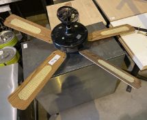 1 X Ceiling Mounted Colonial Style Fan Model 52