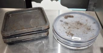 Assorted Collection of 12 x Cooking Trays - Includes 12