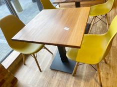 Two Seater Table With Two Chairs In Yellow/Green - Approx: 600mm Wide - Ref: RSS208 - CL835 -