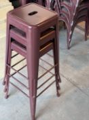 3 x Metal Bar Stools - Ref: FGN067 - CL834 - Location: Essex, RM19This lot was recently removed from