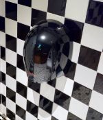 1 x Warner Howard 'Airforce' High Speed Low Energy Bathroom Hand Dryer In Black