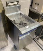 1 x BLUE SEAL Commercial Stainless Steel Chip Scuttle - Model: CS45E - Original RRP £1,799 - Ref: