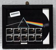 1 x PINK FLOYD - The Dark Side Of The Moon Framed Memorabilia