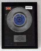 1 x CREAM - Strange Brew On Reaction Records Framed 7 Inch Vinyl