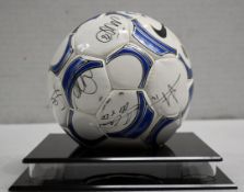 1 x Autographed Football Signed By CHELSEA SQUAD Members, Circa Mid-2000