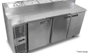 1 x Precision MCU 311 Stainless Steel Counter Refrigeration