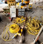 110V Extension Leads - Items Other Than The Extension Leads Are Not Included - Ref: - CL846 -