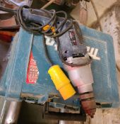 1 x Ryobi Eid-1052Re 110V Drill - Ref: CNT169 - CL846 - Location: Oxford OX2This lot is from a