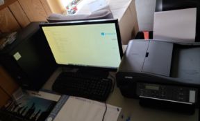 1 x Zoostorm I5 Pc With Monitor, Keyboard And Mouse - Ref: - CL846 - Location: Oxford OX2This lot is