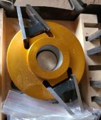 1 x Cmt Utensili Art Y693.100.31 Cutter Head With Limiting In Case (Profile Block 1 1/4