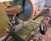 1 x OMS Invincible Double Head Mitre Saw - Ref: CNT143 - CL846 - Location: Oxford OX2