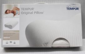 1 x TEMPUR Original Pillow Queen / Medium - Original Price £105.00 - Unused Boxed Stock