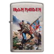 1 x Genuine Zippo Windproof Refillable Lighter - IRON MAIDEN - Presented in Gift Box - RRP £40 -
