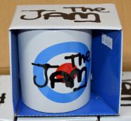 6 x Rock n Roll Themed Band Drinking Mugs - THE JAM - Officially Licensed Merchandise by Rock Off -