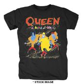 1 x QUEEN Official Merchandise A Kind of Magic Short Sleeve T-Shirt - Size: Extra Large - Colour: