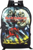 1 x Iron MaidenBackpack Bag by Rock Sax - Officially Licensed Merchandise - New & Unused - RRP £