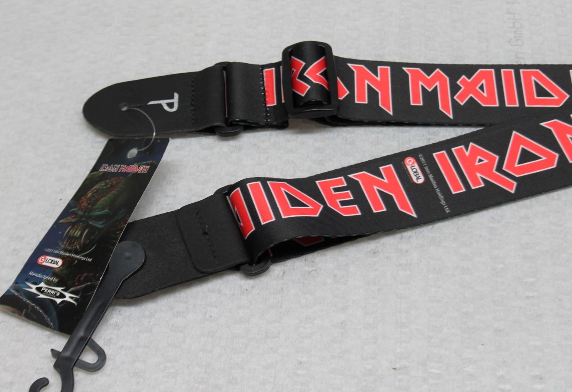 1 x Iron Maiden Guitar Strap by Perri's - Officially Licensed Merchandise - RRP £30 - New & - Image 5 of 5