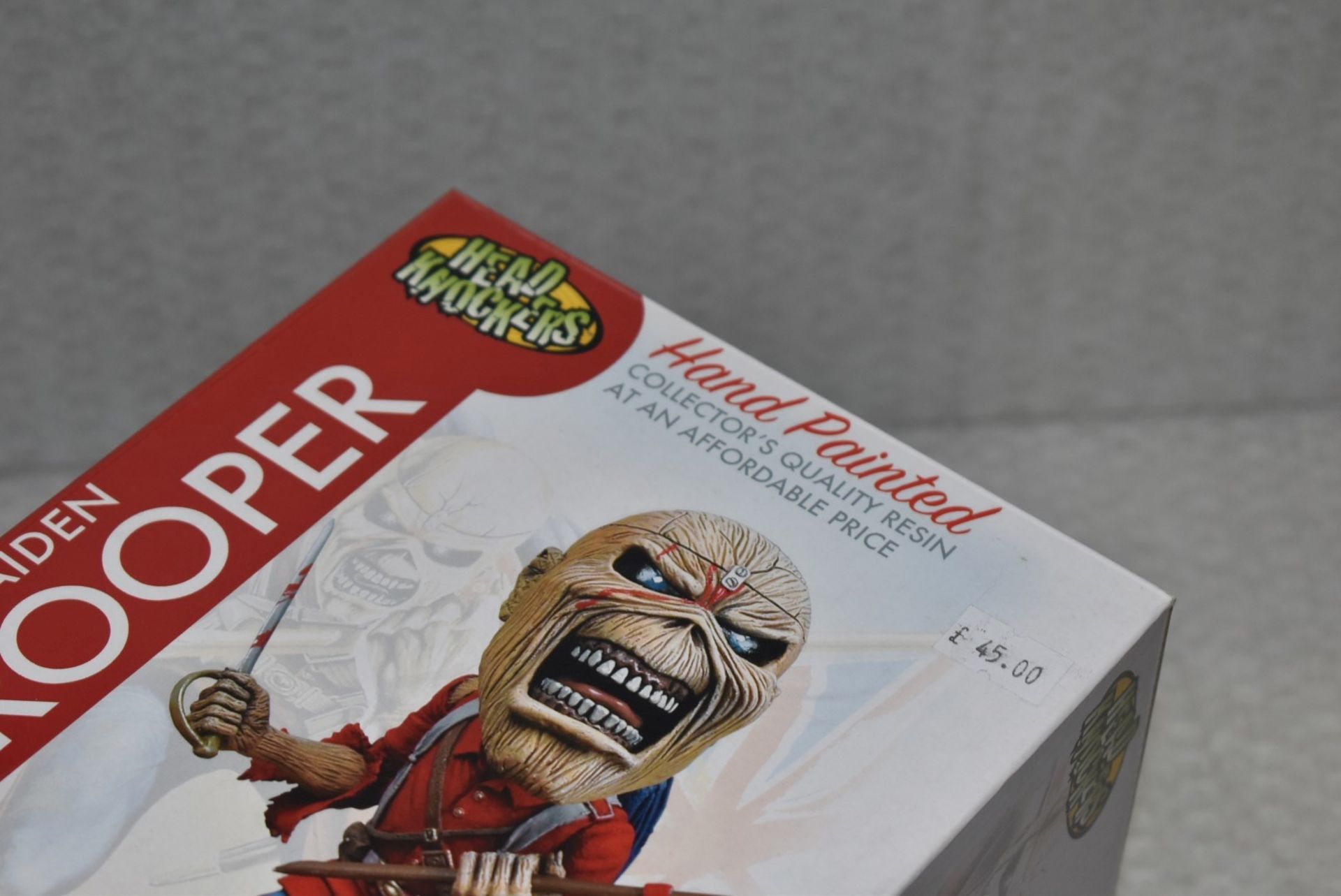 1 x Head Knockers Iron Maiden The Trooper Figurine - Hand Painted Collectors Quality Resin - - Image 6 of 6