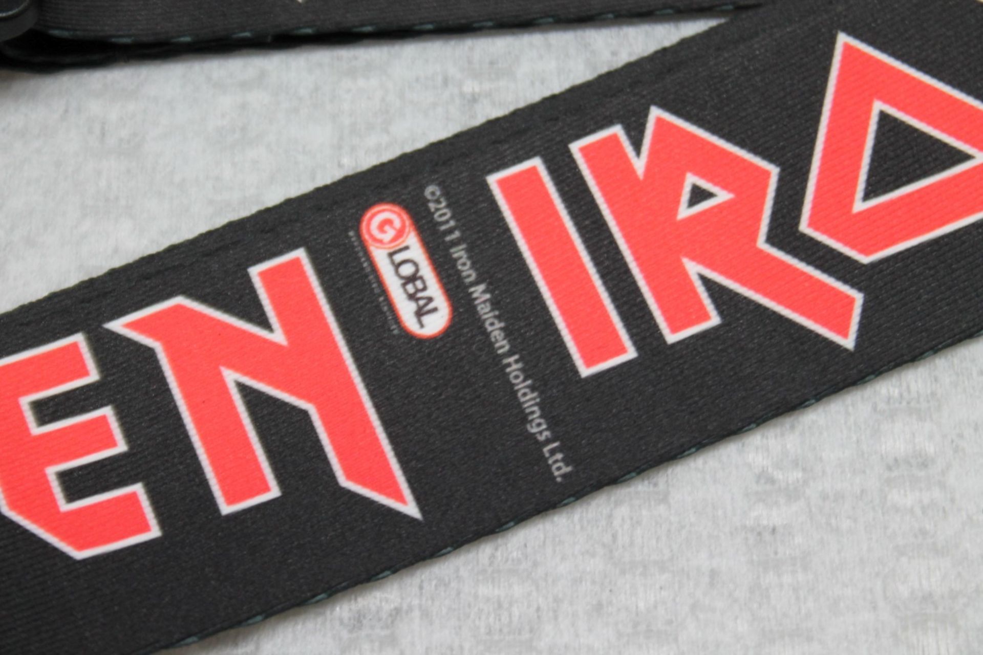 1 x Iron Maiden Guitar Strap by Perri's - Officially Licensed Merchandise - RRP £30 - New & - Image 3 of 5