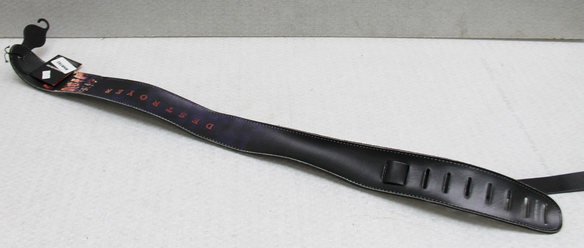 1 x Kiss Leather Guitar Strap by Perri's - Officially Licensed Merchandise - RRP £40 - New & Unused - Image 3 of 7