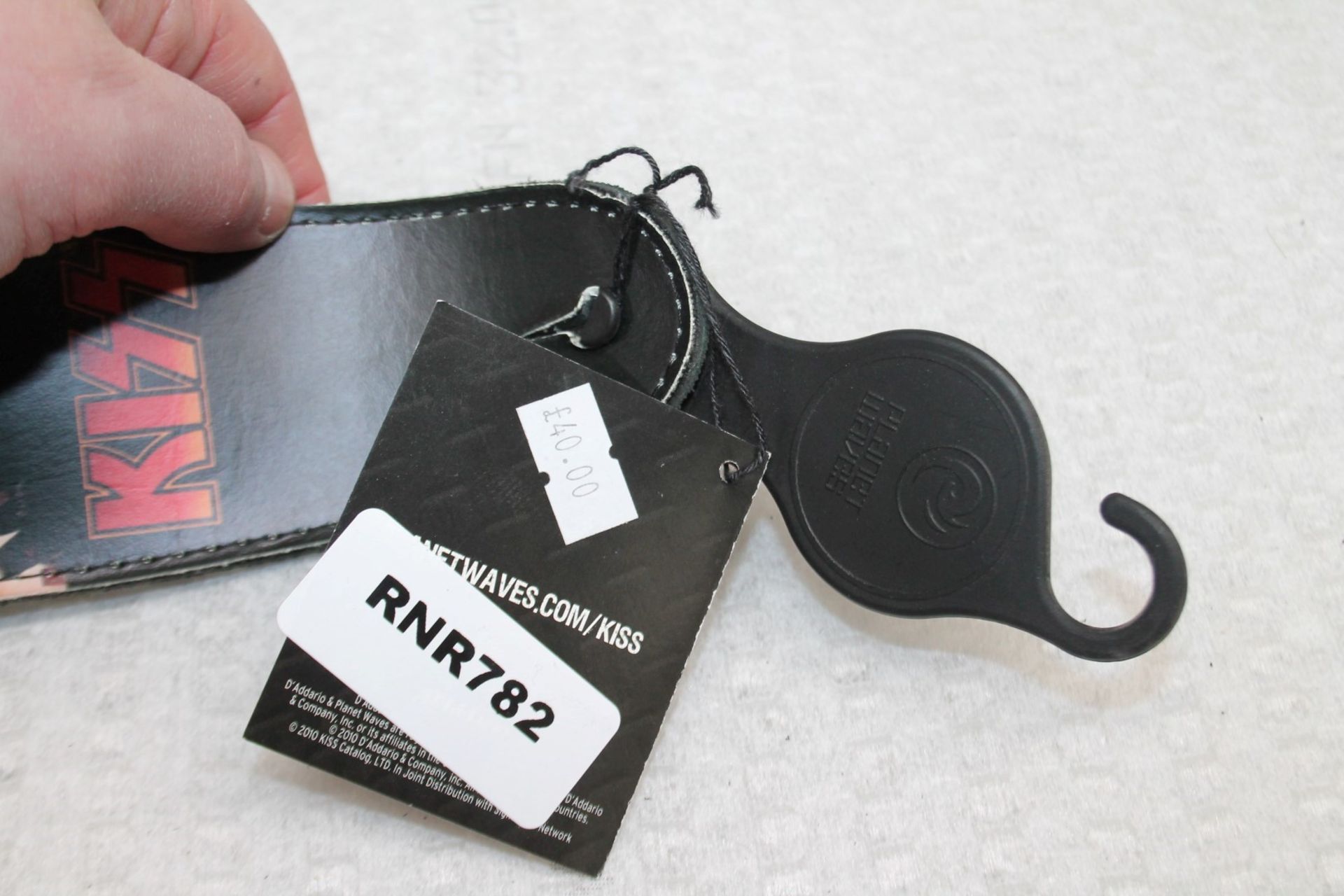1 x Kiss Leather Guitar Strap by Perri's - Officially Licensed Merchandise - RRP £40 - New & Unused - Image 6 of 7