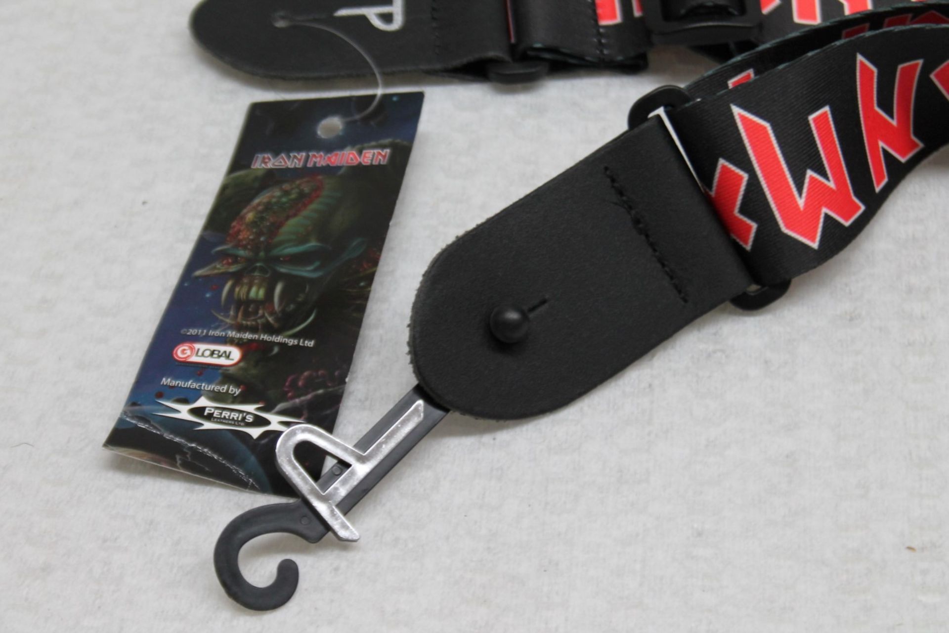 1 x Iron Maiden Guitar Strap by Perri's - Officially Licensed Merchandise - RRP £30 - New & - Image 2 of 5