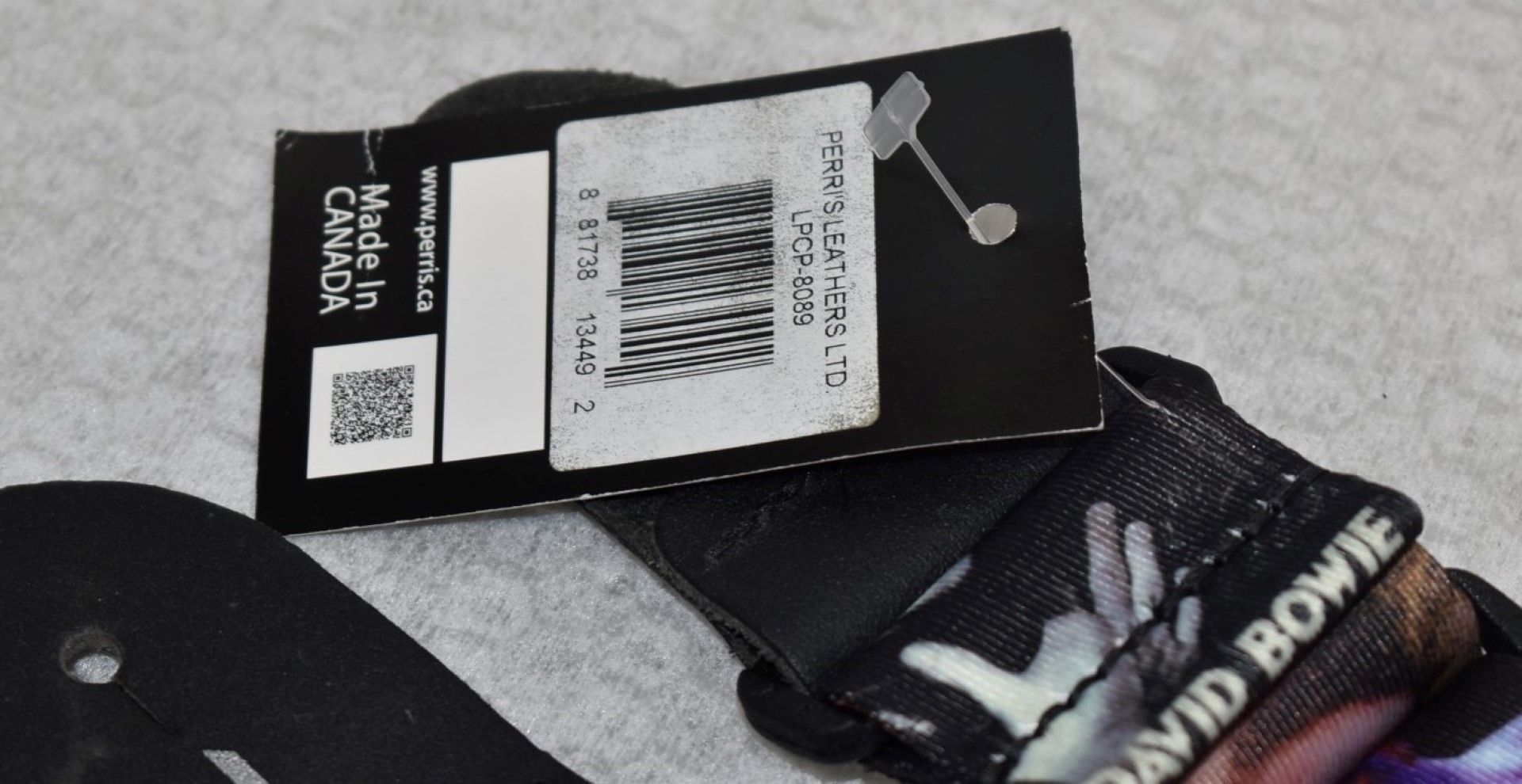 3 x David Bowie Guitar Straps by Perri's - Officially Licensed Merchandise - RRP £90 - New & Unused - Image 6 of 8