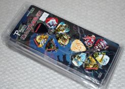 10 x Iron Maiden Guitar Pick Multipacks By Perri's - 10 Picks Per Pack - New & Unused - RRP £150 -