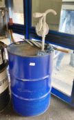 1 x Part Used Semi Synthetic 0il 210L Drum