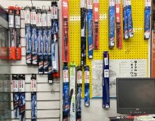 Approx 50 x Vehicle Window Wiper Blades - Various Brands and Types - New and Unused Stock
