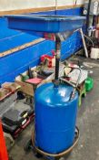 1 x Waste Oil Draining Tank - Large Capacity