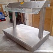 1 x Lincat LD2 Countertop Heated Food Warmer With Gantry - Dimensions: H56 x W79 x D54 cm - RRP £599