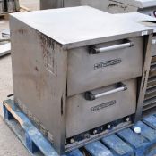 1 x Bakers Pride Four Deck Pizza Oven - Model P-46 - Dimensions: H73 x W60 x D70 cms