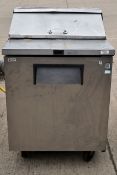 1 x True TSSU 27-08 Food Prep Refrigerator