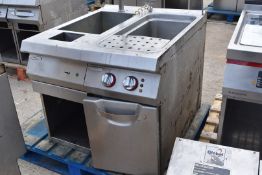 2 x Angelo Po Commercial Cooking Appliances - Includes Baine Marie Food Warmer and Pasta Boiler