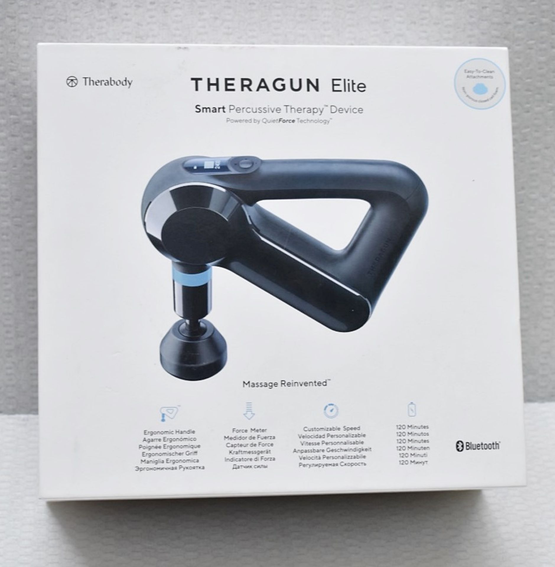 1 x THERABODY Theragun Elite Massager In Black - Original Price £375.00 - Unused Boxed Stock - - Image 3 of 13