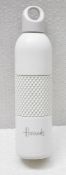 1 x HARRODS OF LONDON Silicone Grip Bottle Grey - Ref: 6504866/HAS2218/WH2