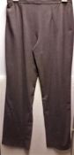 1 x Natan Plus Grey Trousers - Size: 48 - Material: 96% Virgin Wool, 4% Elastane - From a High End
