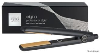 1 x GHD Original Hair Straightener (New & Improved Model) - Original Price £129.00 - Unused Boxed