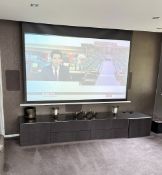 1 x ELROSCREEN Remote Control Cinema Screen And Projector