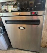 1 x Williams HR150 Under Counter Refrigerator With Stainless Steel Finish