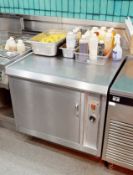 1 x Stainless Steel Commercial Countertop Warming Cabinet - 230v