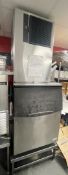 1 x Hoshizaki IM-240ANE Ice Cube Maker (240kg/24hr) With Ice Bin - Current Model - RRP £5,800