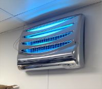 1 x Rentokill Commercial Fly Zapper With Chrome Finish - 240v