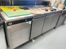 1 x Foster Eco Pro G2 Triple Door Commercial Refrigerated Countertop Prep Fridge - RRP £3,857